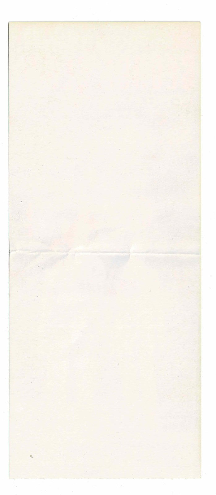 George Segal Exhibition Vintage Ticket Stub Seibu Museum of Art Japanese Japan