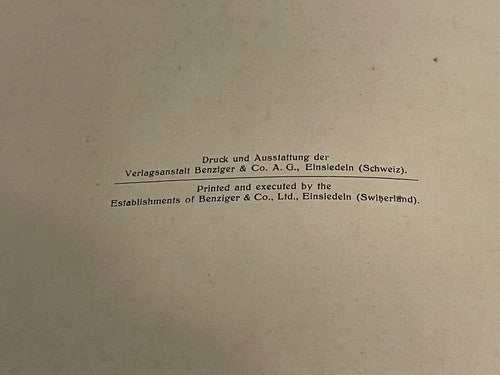 1920s Antique Schweizer Braunvieh The Swiss Brown Cattle Booklet Agricultural