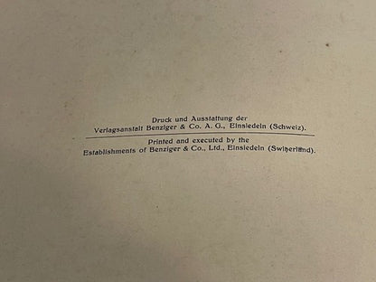1920s Antique Schweizer Braunvieh The Swiss Brown Cattle Booklet Agricultural