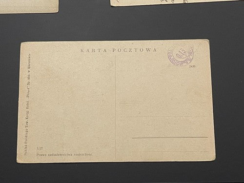Warszawa Varsovie Warsaw Poland Lot Rare Postcard Photo Zamkowy Dworzec Wschodni
