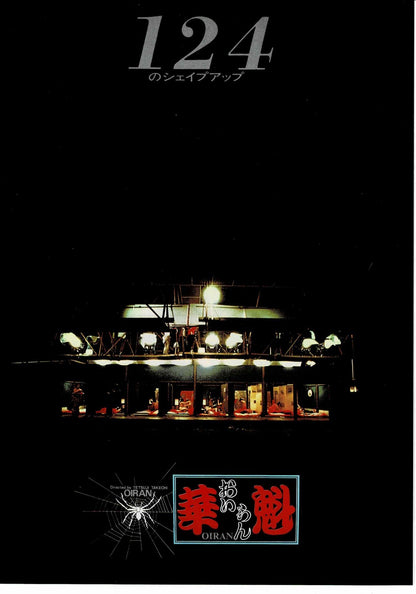 Oiran 1983 Takako Oshizuka Tetsuji Takechi Mini Movie Poster Chirashi Flyer B5