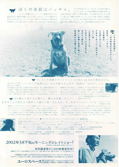 State of Dogs 1998 Maya Maxx Japanese Orig. Mini Movie Poster Chirashi Flyer B5