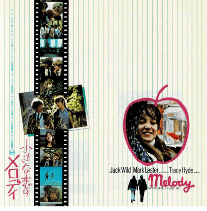 Melody 1971 Waris Hussein Japan Original Mini Movie Poster Chirashi Flyer Rare