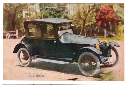 5pc 1930s Japanese Postcard Classsic Automobile Car Motorlerry Truck Firefighter