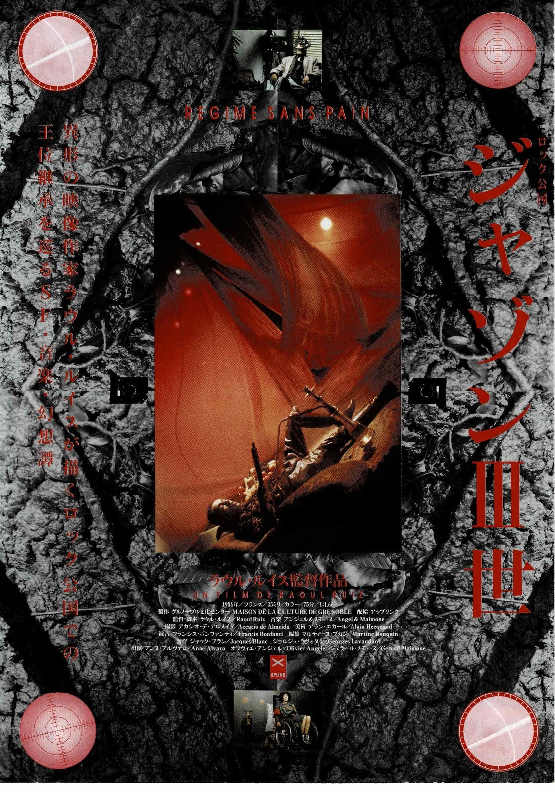 Régime sans pain 1984 Raoul Ruiz Japanese Mini Movie Poster Chirashi Flyer B5