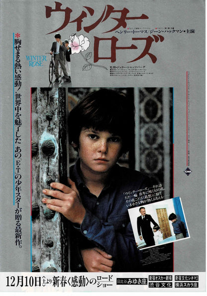 Winter Rose 1983 Misunderstood JP Original Mini Movie Poster Chirashi Flyer B5