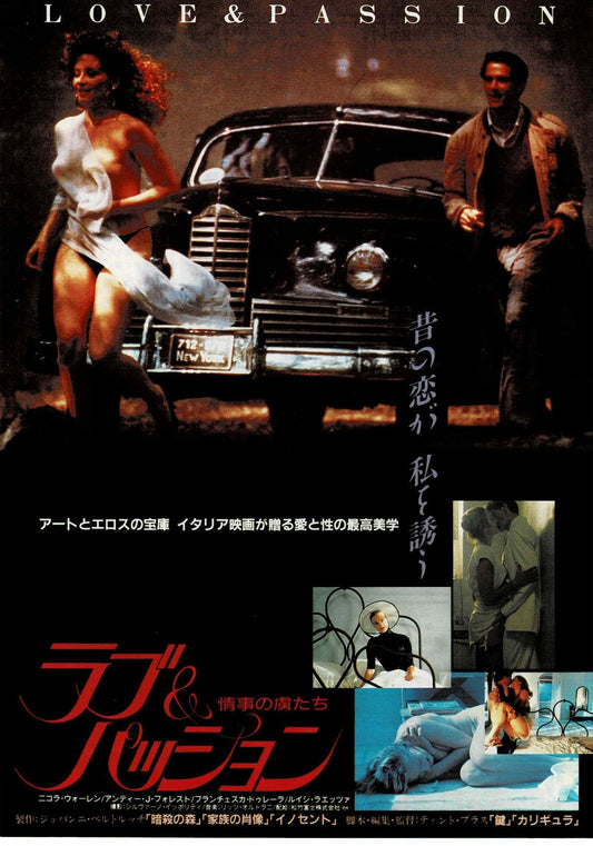 Capriccio 1987 Love & Passion Japan Original Mini Movie Poster Chirashi Flyer B5