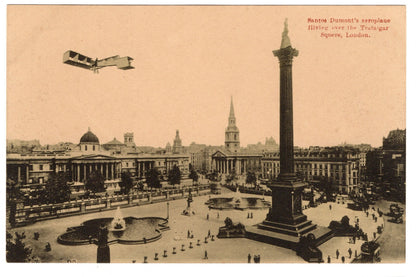 8p Special Antique Aviation Zeppelin Airship Aeroplane Farman Wright Cody London