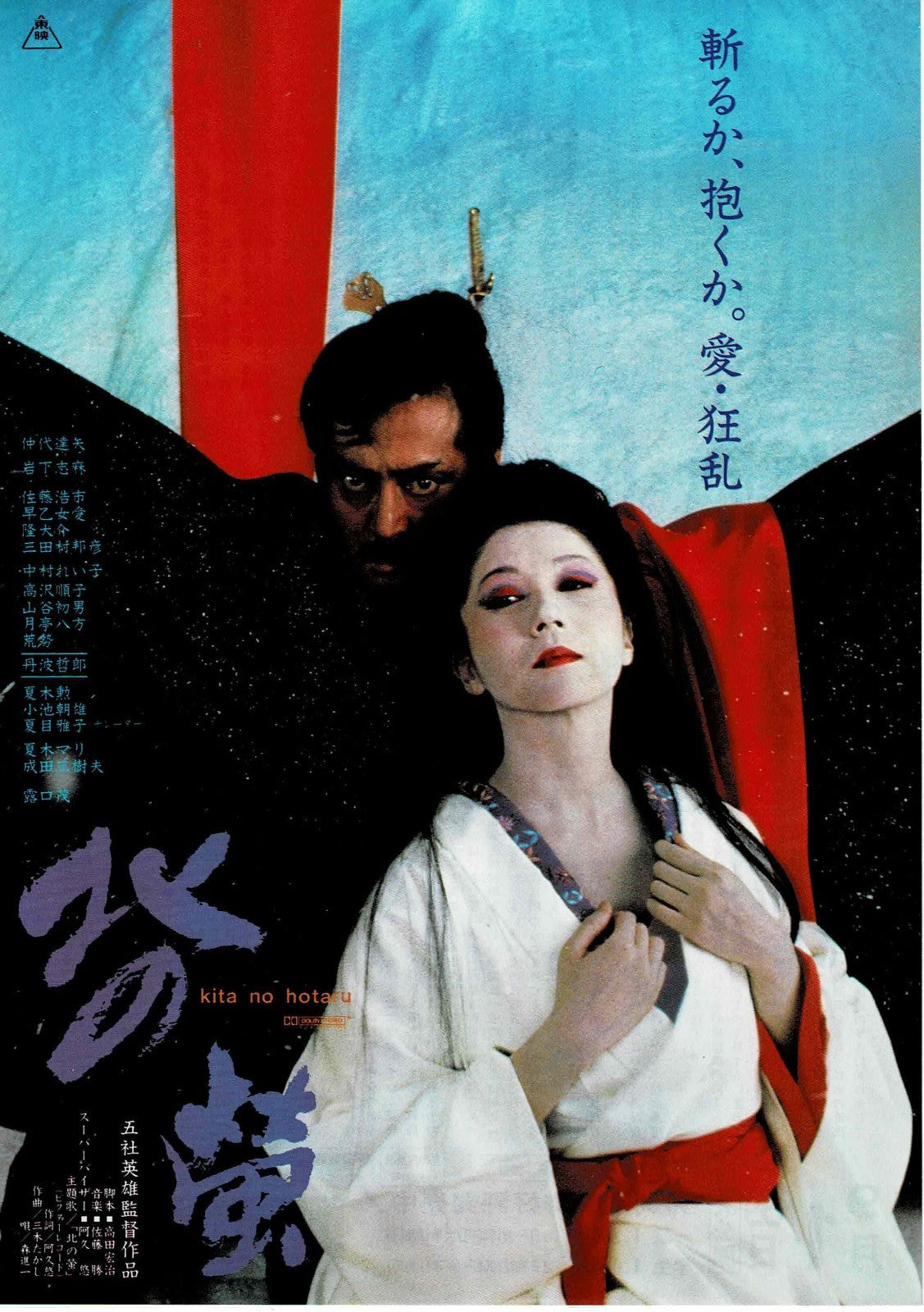Fireflies in the North 1984 Japanese Original Mini Movie Poster Chirashi FlyerB5