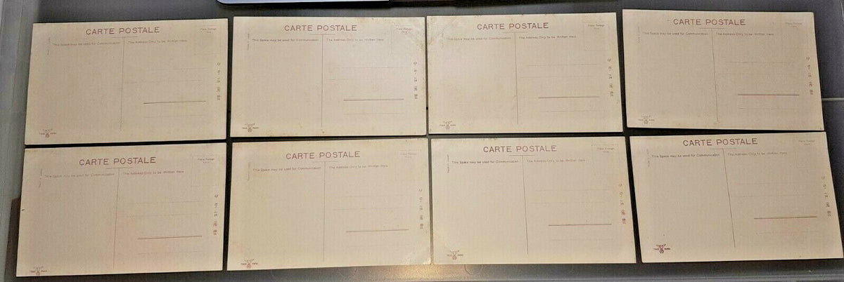 RARE CHINA DALIAN PANORAMA The Panoramic View of Dairen Japanese Post Cards Lot