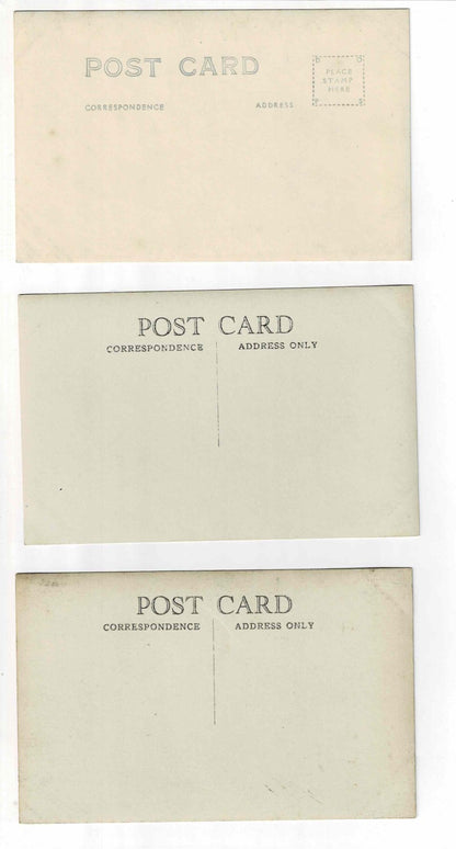 Antique Seminole Indian RPPC Postcards Musa Isle Miami Florida Everglades 1930s