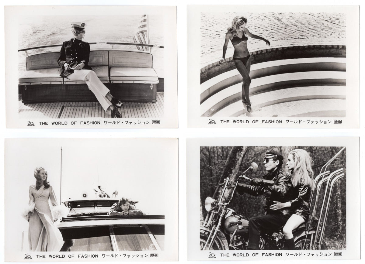 1969 The World of Fashion Movie Still Photo 15pcs Set Lot Star Genevieve Gilles