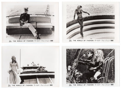 1969 The World of Fashion Movie Still Photo 15pcs Set Lot Star Genevieve Gilles