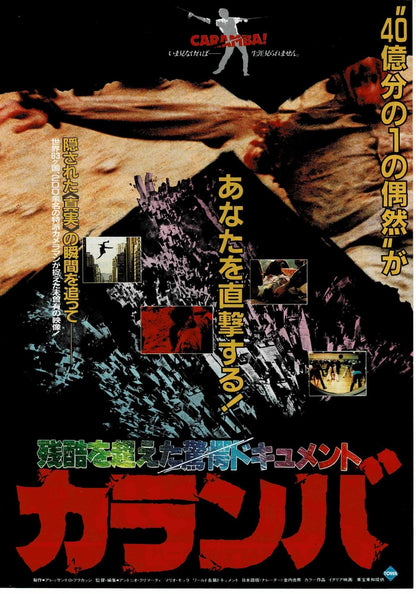 Caramba! Dolce e selvaggio 1983 Japanese Org.Mini Movie Poster Chirashi Flyer B5