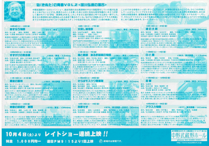 Kinuta no Seishun Hiromichi Horikawa Japan Mini Movie Poster Chirashi Flyer B5